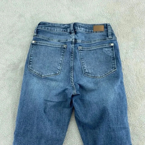 Judy Blue Relaxed Fit Jeans Womens 25 Blue 0290 - Picture 9 of 10